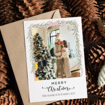 Foto do Arco Rosa de Script Feliz de Natal