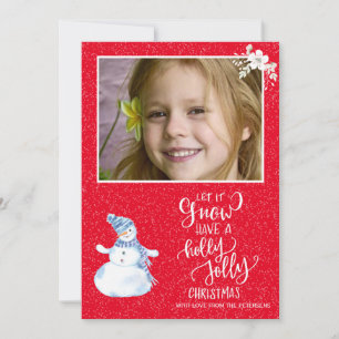 Cartão De Festividades Foto do boneco branco-preto russo do inverno