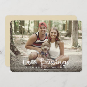 Cartão De Festividades Foto do Cheio de Bênçãos da páscoa