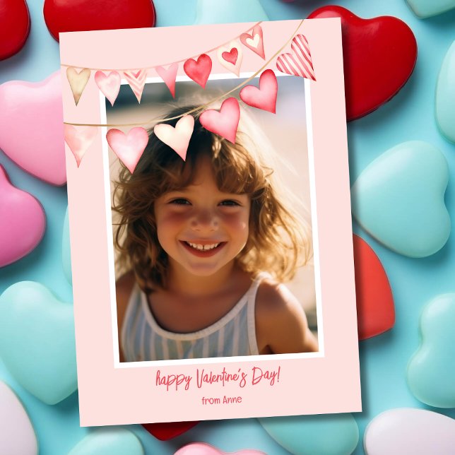 Cartão De Festividades Foto do Dia de os namorados de revestimento (Criador carregado)