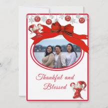 Foto do Elf, Canto Branco Moderno, Feliz Natal