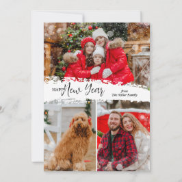 Cartão De Festividades Foto do feliz ano novo 3