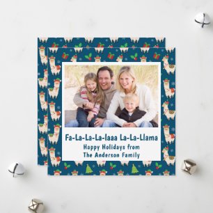 Cartão De Festividades Foto do Funny Llama Pun