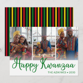 Cartão De Festividades Foto do Kwanzaa 3
