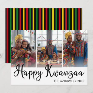Cartão De Festividades Foto do Kwanzaa 3