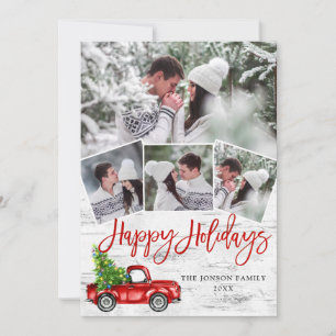 Cartão De Festividades Foto do Latido de pássaros Russos do Caminhão Ve