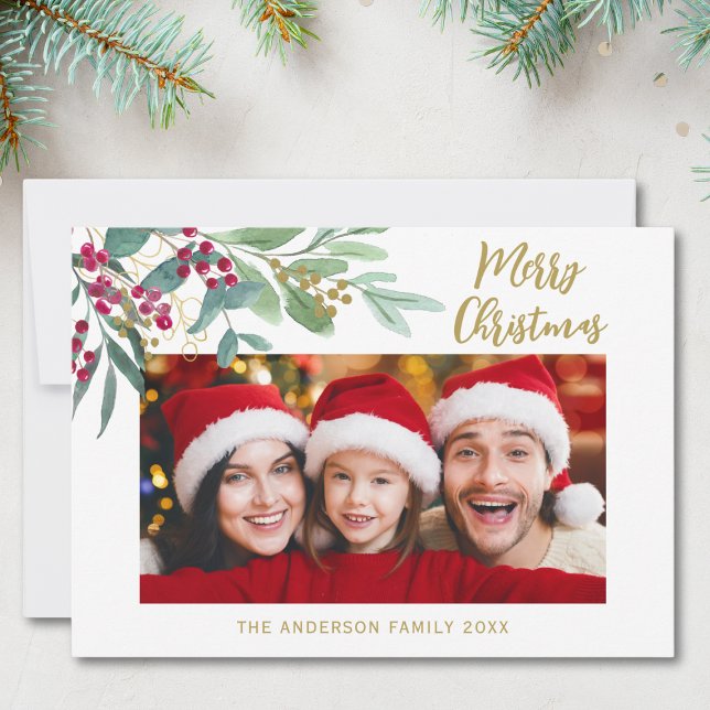 Cartão De Festividades Foto do Natal dos Botânicos (Criador carregado)