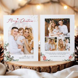 Cartão De Festividades Foto do Novo Arco Moderno Design de 2022 Feliz Nat