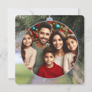 Cartão De Festividades Foto Elegante Evergreen Tree Branches Dark Green