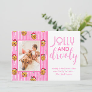 Cartão De Festividades Foto engraçada de Golden Retriever