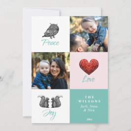 Cartão De Festividades Foto Escandinávia Cura Moderna, Natal