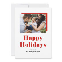 Foto Feliz Feriados de Tipografia Festiva Vermelha