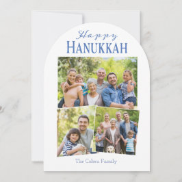 Cartão De Festividades Foto Feliz Hanukkah