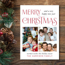 Foto Feliz Natal - Tipografia Vintage