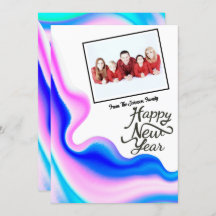 Foto Holográfica de Ano Novo