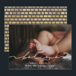 Cartão De Festividades Foto Inspiracional de Convicção Manuscrita Moderna<br><div class="desc">Uma tipografia moderna para esta coleção de cartões com fotos. Para personalizar com a sua imagem de família favorita. Você também pode mudar facilmente a cor da fonte ou do fundo geométrico de seu gosto.</div>