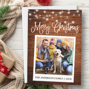 Cartão De Festividades Foto instantânea da câmera fotográfica de luzes de