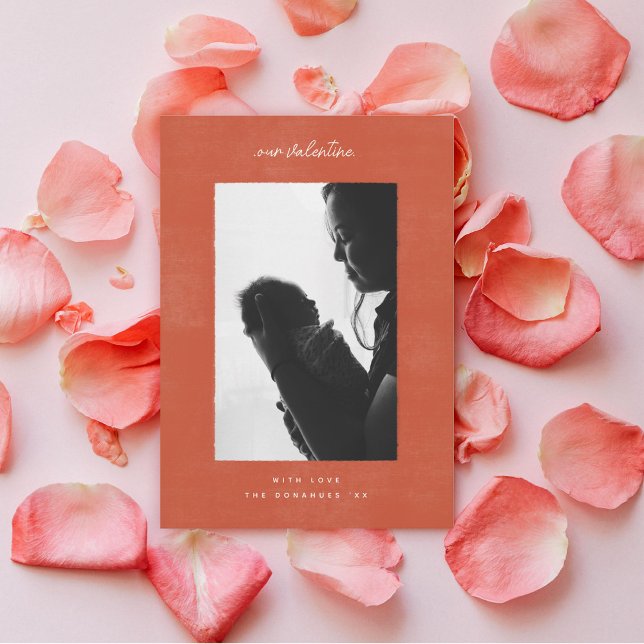 Cartão De Festividades Foto mínima do Namorados da família (Criador carregado)