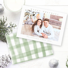 Cartão De Festividades Foto Mínima sobre Feriados Felizes