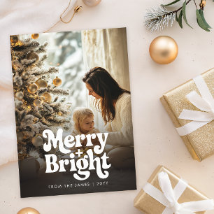 Cartão De Festividades Foto minimalista da família de Na moda modernos de