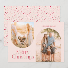 Cartão De Festividades Foto minimalista de colagem de quadros de arco mod