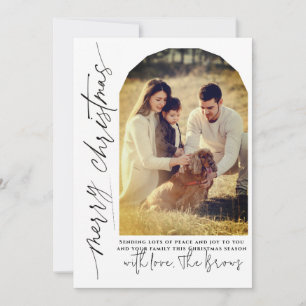 Cartão De Festividades Foto moderna com Arch