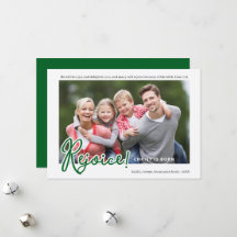 Foto Personalizada Alegrai-vos que Cristo Nasceu V