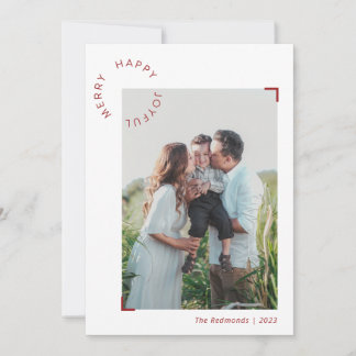 Cartão De Festividades Foto Personalizada Alegre Feliz Divertida