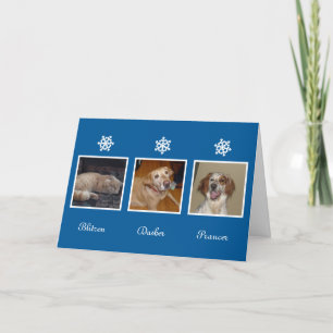 Cartão De Festividades Foto personalizada da história de feriado de Hanuk