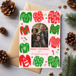 Cartão De Festividades FOTO Personalizada DE GIGANTE DE NATAL ÚTIL