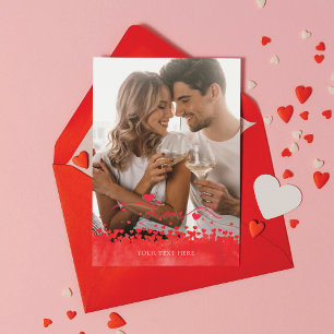 Cartão De Festividades Foto Personalizada do Dia dos Namorados