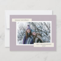 Foto personalizada minimalista do Pastel Lilac