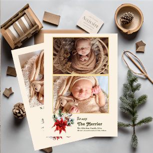 Cartão De Festividades Foto: Quanto Mais Feliz Nascer