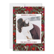 Foto verde-floral verde-floral de Natal Merriest