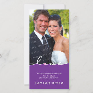 Cartão De Festividades FOTOCARTA DE SÃO VALENTIM :: amor dividido 8P