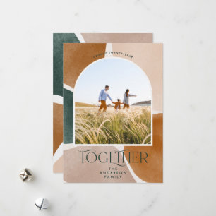 Cartão De Festividades Fotografia de Natal do moderno abstrato 1