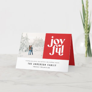 Cartão De Festividades Fotografia de tipografia de Natal gráfica minimali