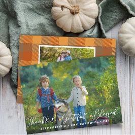 Cartão De Festividades Fotos de Ação de Graças Abundante