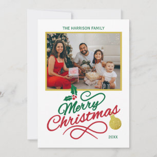 Cartão De Festividades Fotos do baile de Natal da Calliografia