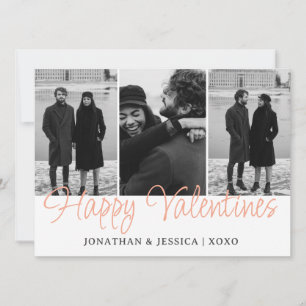 Cartão De Festividades Fotos do Dia dos Namorados Simples Casal Apaixonad