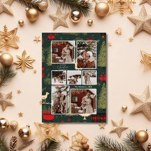 Cartão De Festividades Fotos nórdicas do Natal do Japão Moderno