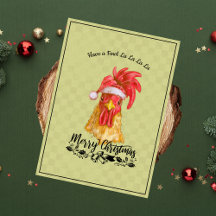 Fowl La La La Chicken Feliz Natal