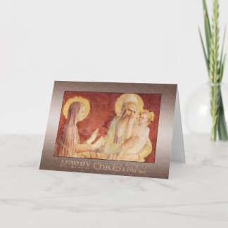 Cartão De Festividades Fra Angelico Madonna e Child