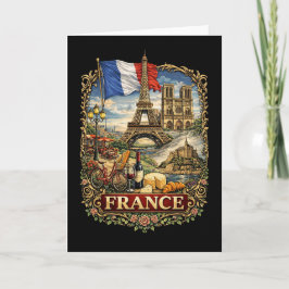 Cartão De Festividades France