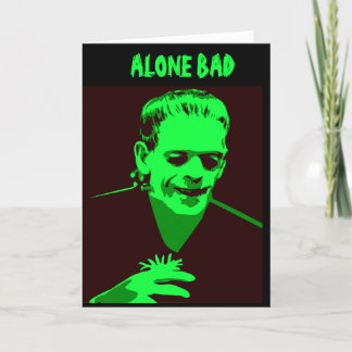 Cartão De Festividades Frankenstein - Amigo bom