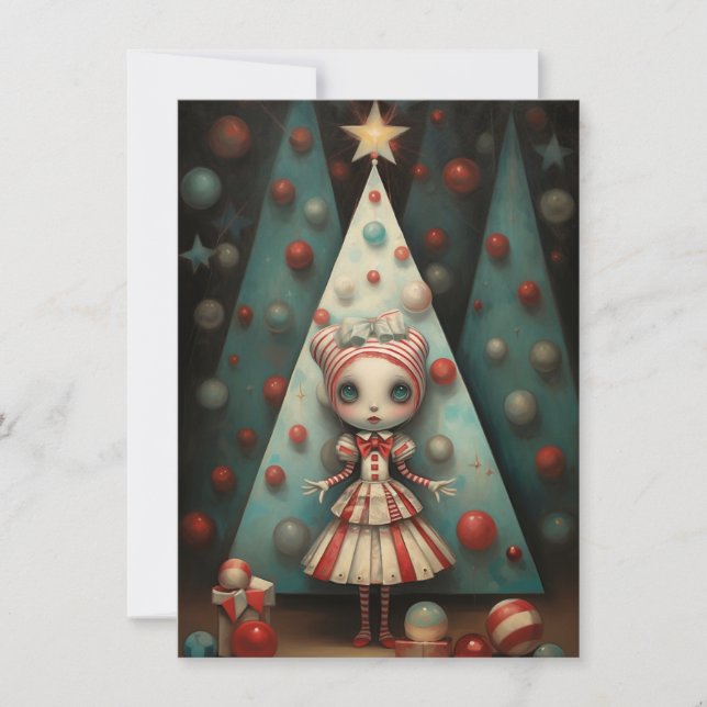Cartão De Festividades Freak Show Christmas Cards (Frente)