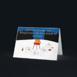 Cartão De Festividades Fred, o boneco de neve estava decepcionado...<br><div class="desc">Outro Fred,  o cartão de saudação divertido</div>