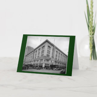 Cartão De Festividades Frederick & Nelson - Natal, 1948