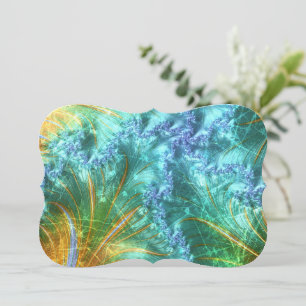 Cartão De Festividades Frente estaladiça