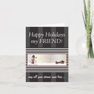 Cartão De Festividades Friends to the End Christmas Card